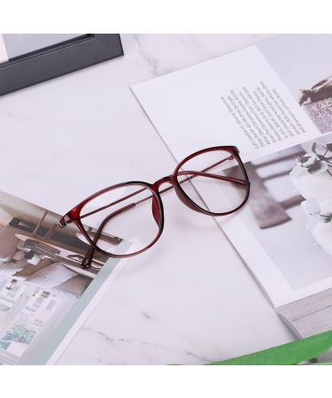 Stylish Retro Round Glasses for Students | Unisex Clear Lens Nerd Glasses | Lightweight Fashionable Frames | Perfect for Reading & Computer Use - Includes Case - Buy Online on GoSupps.com