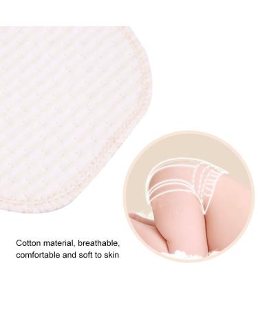 10PC Reusable Newborn Cotton Diapers | Breathable Washable Baby Diapers for 0-2 Years | Eco-Friendly Cloth Diaper Inlays for Boys & Girls - Buy Online on GoSupps.com