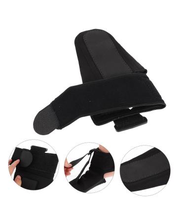 Adjustable Foot Inversion Protector Support Sleeve & Splint - Black Foot Guard for Injury Recovery (23.5x13.5x1.5cm) - International Shipping Available - Buy Online on GoSupps.com