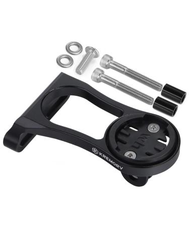 KREMORV Bike Computer Out-Front Mount for Wahoo Elemnt Wahoo Elemnt Screw Wahoo Elemnt Mini Black