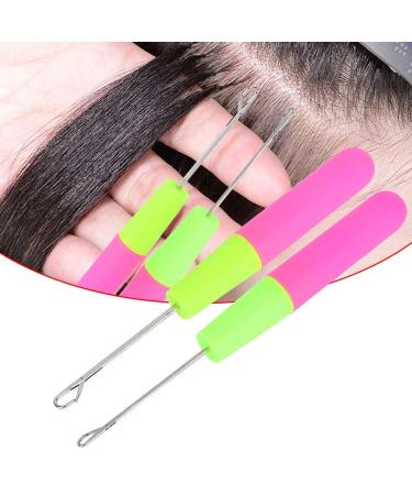 Premium Hook Tool for Lock Hook Hair Extensions | Microbead & Spring Care Installation | Sizes M & L - Buy Online on GoSupps.com