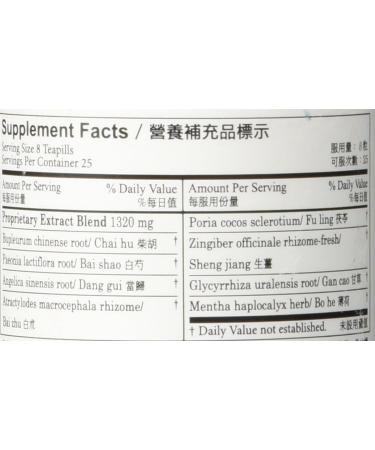 Plum Flower Chinese Tea Free and Easy Wanderer 200 Tablets - Traditional Herbal Supplement - Buy Online on GoSupps.com