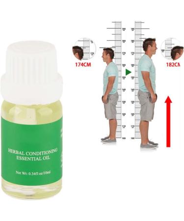 Essential Oil for Body Growth - Height Increase & Foot Health Care | 10ml Ethereal Oil & Herbal Blend - Buy Online on GoSupps.com