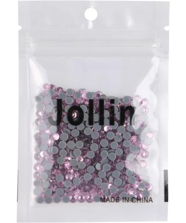 Jollin Hot Fix Crystals SS16 Flat Back Rhinestones - 576pcs Pink Glitter Stones for Nail Art | Premium Glass Gems - Buy Online on GoSupps.com