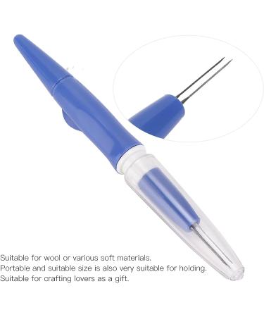 Felting Needle Punch Pen 3-Needle Set for DIY Craft - Blue Wool Felting Supplies - Buy Online on GoSupps.com