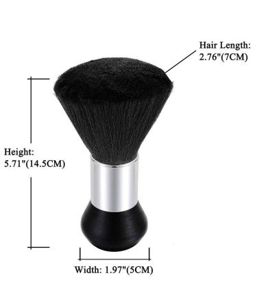 Buy Nopeilvi Hairdresser Neck Duster Brush - Professional Haircut Cleaning & Hair Sweep Brush for Hairdressers - Buy Online on GoSupps.com