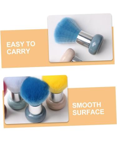Gogogmee Nail Cleaning Brush Nail Duster Nail Brush for Cleaning Nail Scrubber Nail Brush Cleaner Fingernail Brush Nail with Handle Nail Scrub Brush Powder Brush Nail Cleaner Brush - Buy Online on GoSupps.com