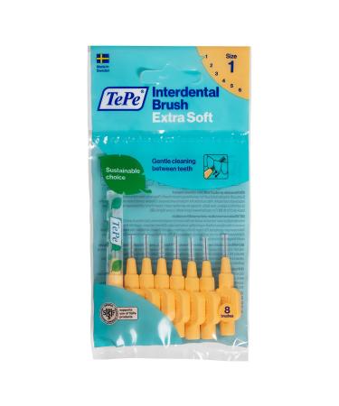 TePe Interdental brushes X-soft light orange 0.45 mm 8 pieces