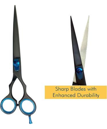 KINZIO Professional Hair Scissor 6.5 inch - Stainless Steel Hair Cutting Shears for Salon, Barbers, Men, Women, Children - Buy Online on GoSupps.com