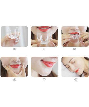 Set of 5 Transparent Mouth Guards for Teeth Grinding - Night Guard for Sleep Support - Buy Online on GoSupps.com