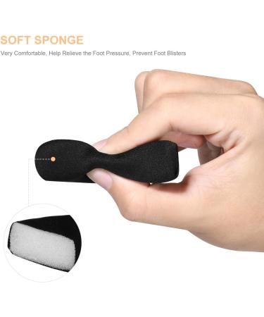 Healifty Forefoot Pad Shoe Inserts - Size 2 Pair (Black) | Comfortable Shoe Filler - Buy Online on GoSupps.com