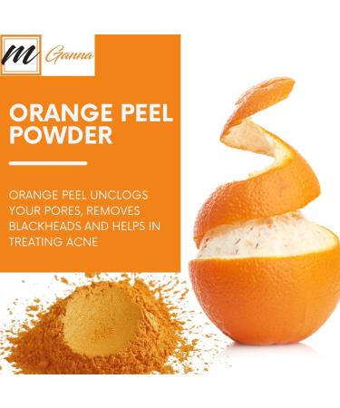mGanna 100% Natural Orange Peel Powder For Skin Care 0.50 LBS / 227 GMS - Buy Online on GoSupps.com
