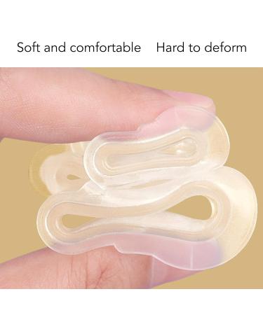 Hammertoe Corrector: 3 Pairs Silicone Soft Crest Pad with Separator Loops - Overlapping and Mallet Toes Relief - Buy Online on GoSupps.com