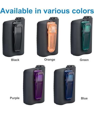 iGuerburn 2-Pack Belt Clip for Medtronic MiniMed Insulin Pumps (Black) - Compatible with 770G, 670G, 780G, 630G, 640G - 2pcs - Buy Online on GoSupps.com