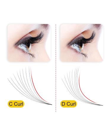  8D Silk Eyelash Extensions C D Curl - Ready Fan 8D-D-07-11 mm | International Shipping  - Buy Online on GoSupps.com