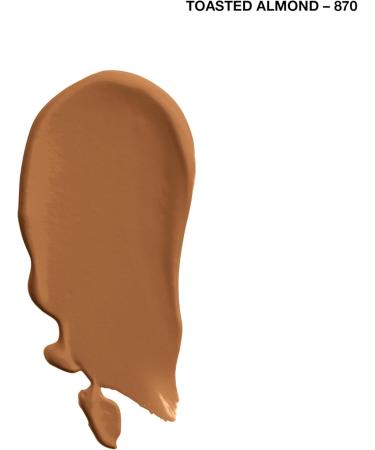 COVERGIRL - Outlast Extreme Wear 3-in-1 Full coverage liquid Foundation Toasted Almond - 870 30 Milliliters - Buy Online on GoSupps.com