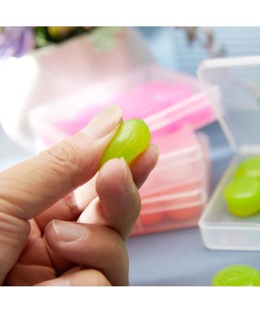 Reusable Earplugs - Super Soft Foam & Silicone Hearing Protection for Sleep Study & Travel | Noise Reduction Earplugs - Washable & Moldable 6 Green - Buy Online on GoSupps.com