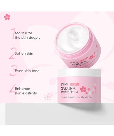 Cherry Blossom Skin Care Set | Sakura Skincare for Teens & Women | 24PCS Travel Kit with Cream Serum Eye Mask & More - Buy Online on GoSupps.com