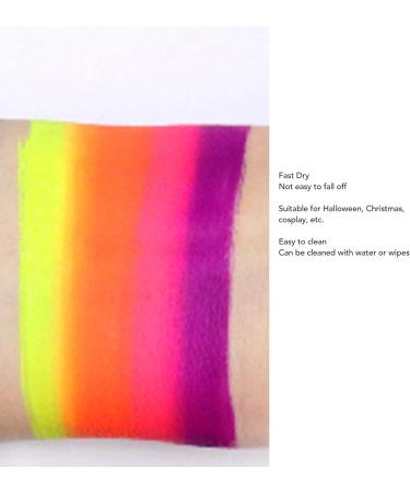  Fyearfly Body and Face Paint 30g 4 Colors Split Cake Palette Water-Activated Makeup for Children and Adults Body and Face Paint for (25) - Buy Online on GoSupps.com