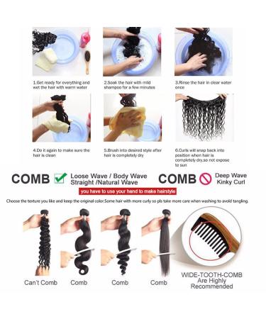Beauty Queen 10A Brazilian Body Wave Human Hair Bundles - 20 22 24 Inch | 100% Unprocessed Virgin Remy Hair Extensions - Buy Online on GoSupps.com