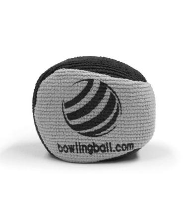 bowlingball.com Microfiber Ultra Dry Bowling Grip Ball Black/Grey