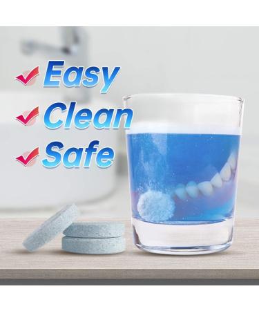 Y-Kelin Denture Cleansing Tablets - Overnight Dental Prosthesis Care - 90 Count Pack - Buy Online on GoSupps.com