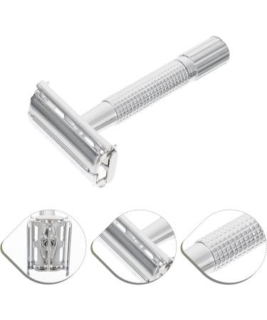 Manual Bart Razor Set | Double-Proof Metal Razor for Body Hair Trimming | Portable & Durable Hair Removal Tool for Home & Salon - Buy Online on GoSupps.com