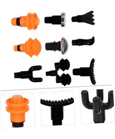 Minkissy 4 Sets of 9-Piece Massage Heads for Fascia Gun - Electrical & Adapter Heads for Deep Muscle Massage | International Shipping Available - Buy Online on GoSupps.com