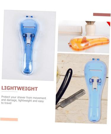 Minkissy Razor Storage Box Holder - Universal Travel Case for Shaving - 10 Pack - Durable Hard Case for Razor and Hair Clip - Perfect for Men - 16.5x6x3.5cm - Buy Online on GoSupps.com