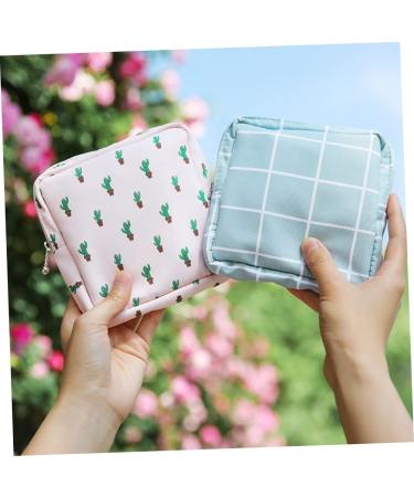 Healifty 4 Pcs Napkin Storage Bag Set | Travel Hygiene Zip Wallet | Menstrual Pad Organizer & Mini Wet Bags | Ideal for Girls and Women - Buy Online on GoSupps.com