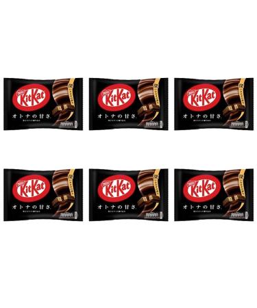 KitKat Mini "Adult Sweetness Black" 6 bags With MAIKO sticker Pio big bazar