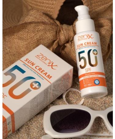 zenix Zenix Professional Sun Cream - SPF 56+ Sunscreen - Effective UVA/UVB protection for sports swimming sunbathing winter sports and more - Buy Online on GoSupps.com