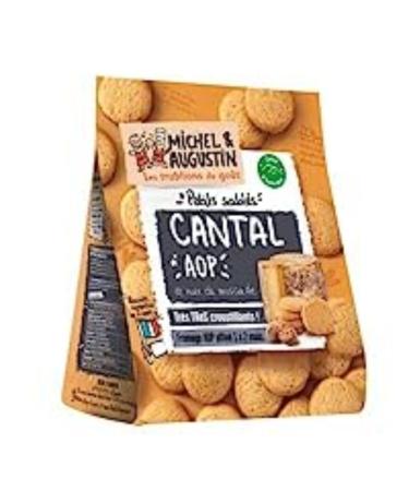 Michel et Augustin Salty Shortbread Biscuits Aperitifs Cantal Aop 100 g