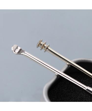 SONGLIN Mini Portable Stainless Steel Spiral Ear Pick Scoop Tool - Ear Wax Removal Accessory - Buy Online on GoSupps.com