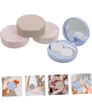 Lurrose 4-Piece Makeup Tweezers Set - Stylish Contact Lens Holder & Travel Case - Ideal for Traveling with Contact Lenses - Buy Online on GoSupps.com