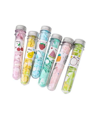 GSHLLO 6 Boxes Portable Disposable Soap Confetti Soap Paper Soap Sheets for Hand Washing