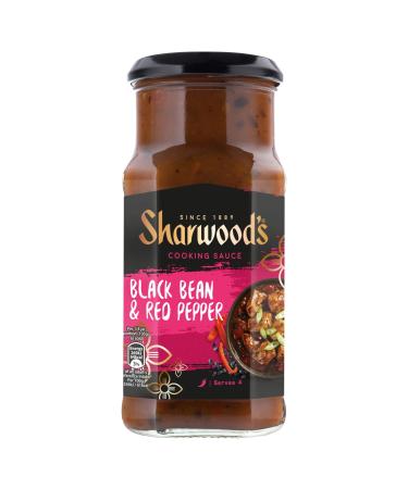 Sharwoods Black Bean Sauce and Red pepper 425 g
