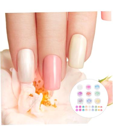 HAPINARY 9 Boxes Nail Decoration Jewelry Nail Beads for Nail Art Nail Jewels Beads for Nails Nail Gems Gemstones for Nails Mini Beads Nail Art Beads Kit Glass Macaron Accessories - Buy Online on GoSupps.com