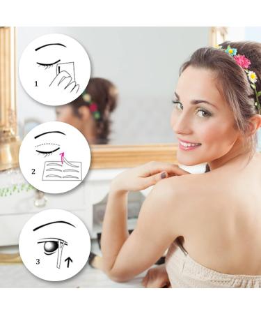 Double Sided Eye Lifting Strips - 48 Pairs for Instant Natural Fiber Lift | Invisible Eyelid Tape for Droopy Hooded Eyes - Buy Online on GoSupps.com