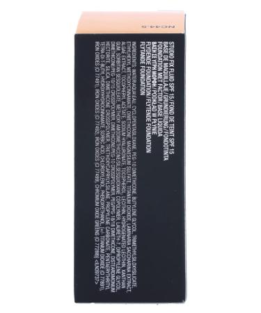 MAC Studio Fix Fluid SPF 15 Foundation NC44.5 30ml/1.0oz - Long-lasting Coverage - Buy Online on GoSupps.com