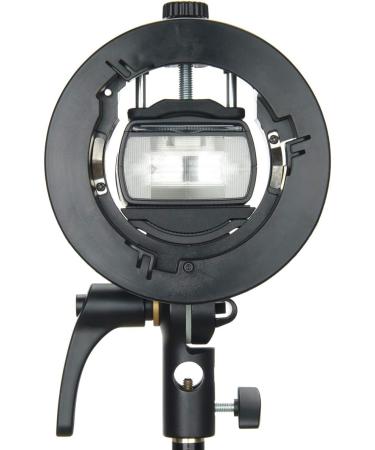 Godox S2 Flash Bracket with Bowens Mount for Godox Round Head Flash - 2 Pack - Buy Online on GoSupps.com