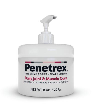 Penetrex Joint & Muscle Therapy Lotion - Soothing Relief for Back Neck Hands & Feet - Maximum Strength Premium Whole Body Recovery Rub with Arnica Vitamin B6 MSM & Boswellia 8 fl oz 8 Ounce Pump (Pack of 1)