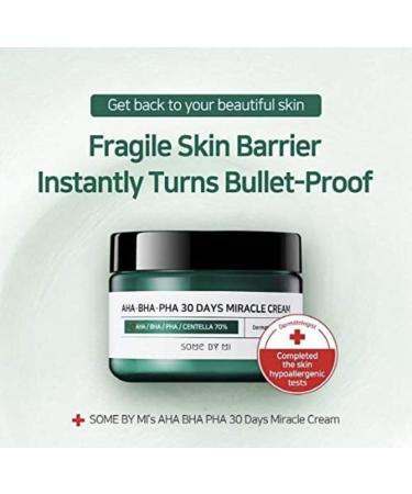 SOME BY MI AHA-BHA-PHA 30 DAYS MIRACLE CREAM (60g) - Functional cosmetic cream - Buy Online on GoSupps.com