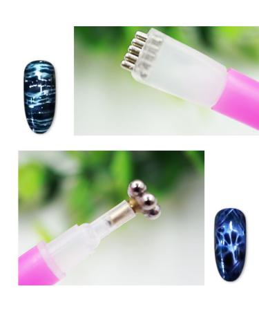 Professional Nail Art Dotting Pen - Dekaim Double-Headed Magnetic Tool for Acrylic Gel Painting - Buy Online on GoSupps.com