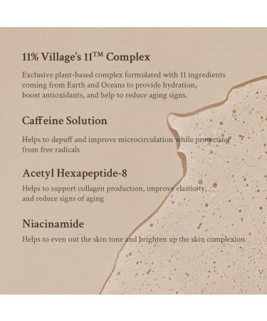 Hydro Boost Caffeine Eye Serum - 10% Caffeine Niacinamide & Hexapeptide-8 for Depuffing Anti-Wrinkle & Brightening | 0.33 fl.oz./10ml - Shop Now - Buy Online on GoSupps.com