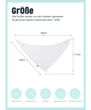 Future Founder Baby White Bibs & 12 Premium Textile Markers - Perfect for DIY Baby Shower Gifts | Cotton Spitting Towels for Creative Design - Buy Online on GoSupps.com