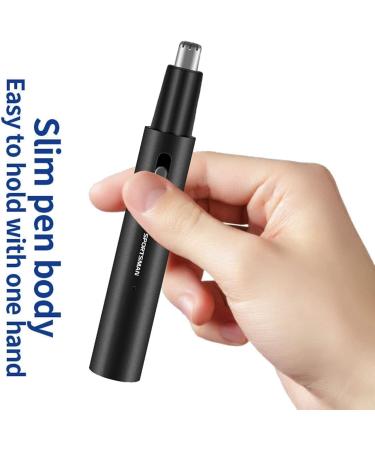 USB Rechargeable Ear Nose Hair Trimmer - Painless & Multi-Function for Men & Women - Black - Buy Online on GoSupps.com