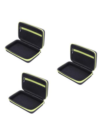 Frcolor 3 Series-Box holder for razor razor flock pocket razor travel case razor protective cover portable razor bag razor razor razor racing lock razor box suitcase