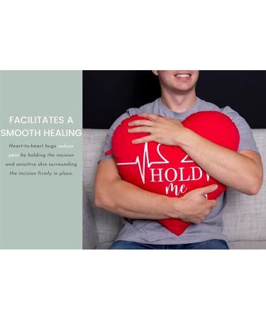 MOYOAMA Heart Surgery Recovery Pillow - Ideal Post-Op Pillow for Bypass, Open Heart & Transplant Surgeries - Comfortable Support for Coughing - Great Gift for Healing Process - Buy Online on GoSupps.com
